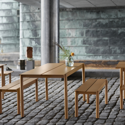 Linear Steel Table - 0