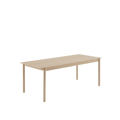 Linear Wood Table - 0