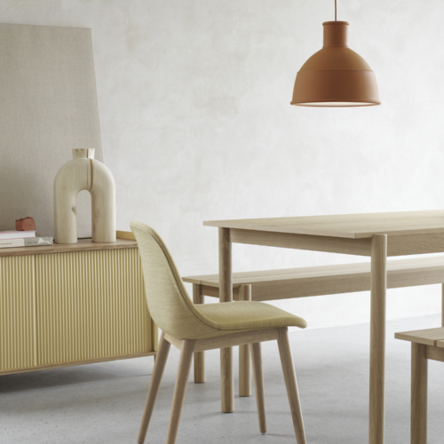 Linear Wood Table - 0