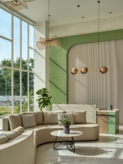 Sofas / Modular Lounge in Nuramed Pharmaceuticals Offices - Mehsana