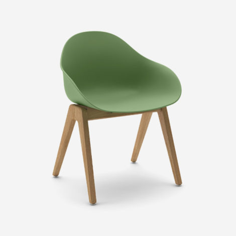 Ruby Wood Chair - 0
