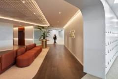 Sofas / Modular Lounge in Snowy Mountains Engineering Company (SMEC) Offices - Sydney