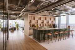 Counter in The Turing Building Cafe and Workspace - London