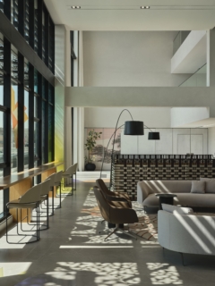 Sofas / Modular Lounge in AlMabbarah AlKhalifia Foundation Offices - Riffa