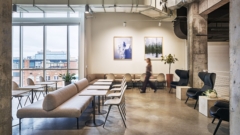 Cement in Bamboo Coworking Offices - Grand Rapids