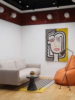 Sofas / Modular Lounge in Confidential Client Offices - Almaty
