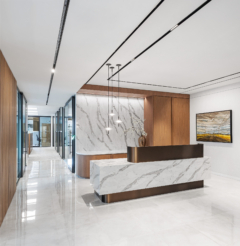 Stone Tile in Fax Capital Offices - Toronto