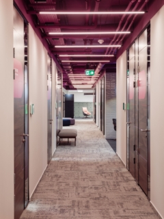 Booking Screen in Foodora Offices - Budapest