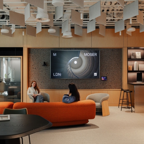 recent M Moser Associates Offices – London office design projects
