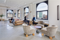 Sofas / Modular Lounge in USV Offices - New York City