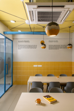 Acoustic Ceiling Panel in CeCube Engineering Offices - Gurugram