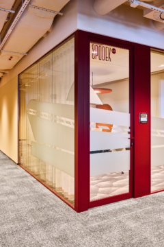Booking Screen in Sopra Steria Offices - Katowice