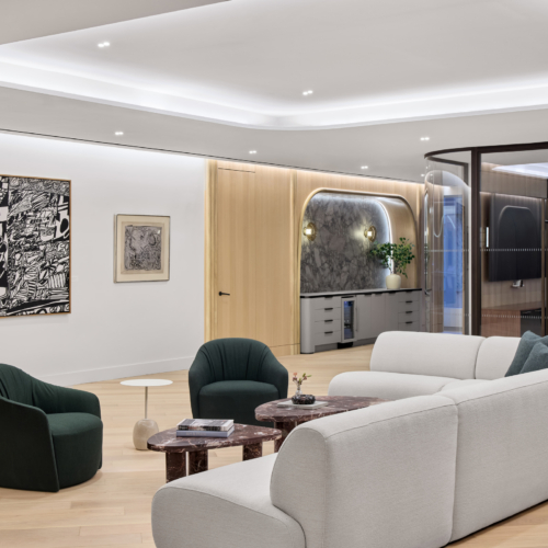 recent Park Tower Group Amenity Suite – New York City office design projects