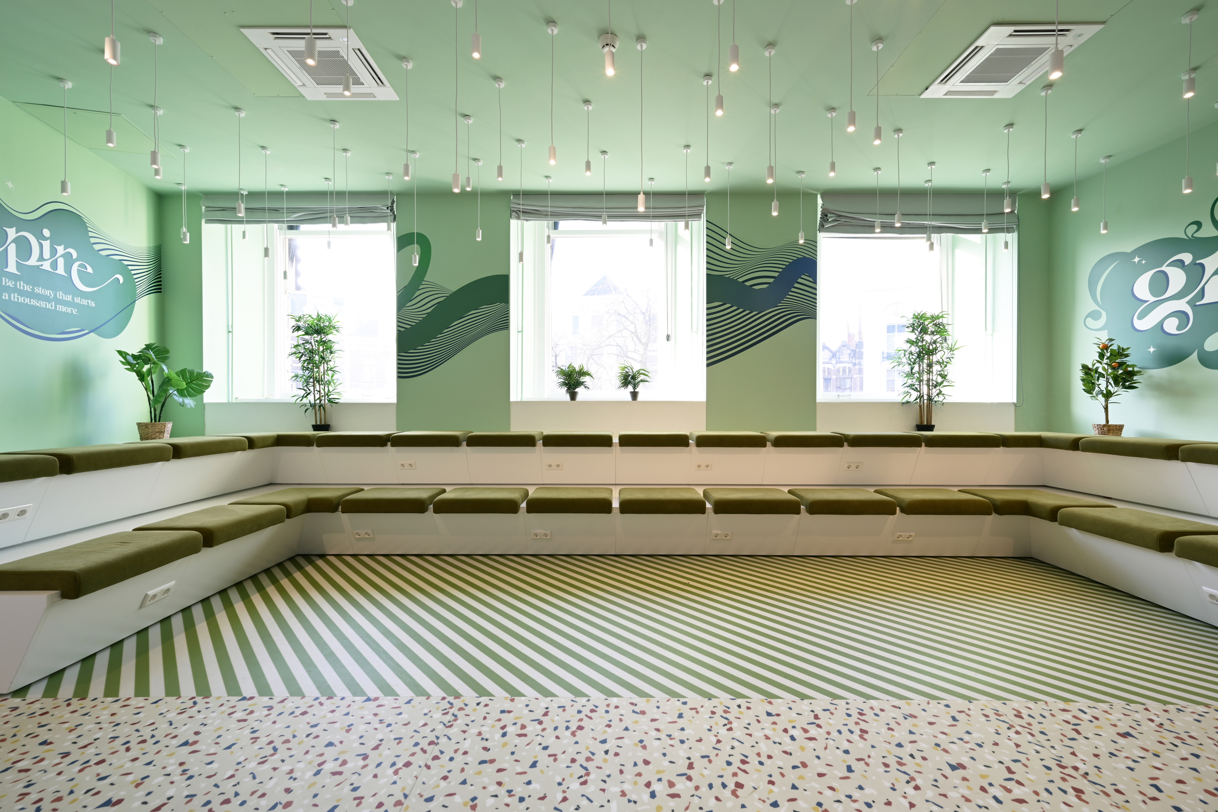 灵活办公空间全景