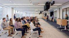 People in Indeed Offices - Stamford