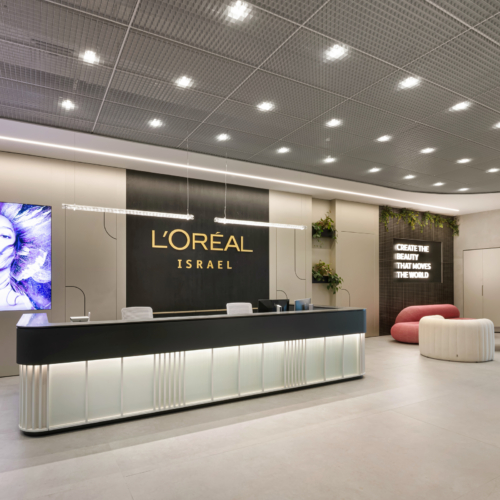 recent L’Oréal Offices – Netanya office design projects