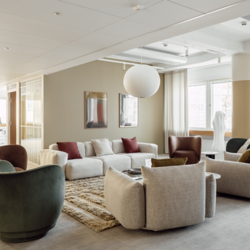recent Voimatalo Model Office – Helsinki office design projects