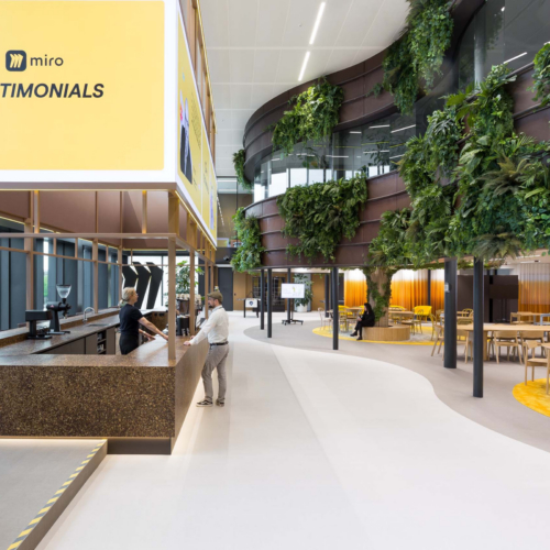 recent Miro Headquarters – Amsterdam office design projects