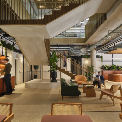 recent 1 Lower Marsh Shared Amenity Spaces – London office design projects