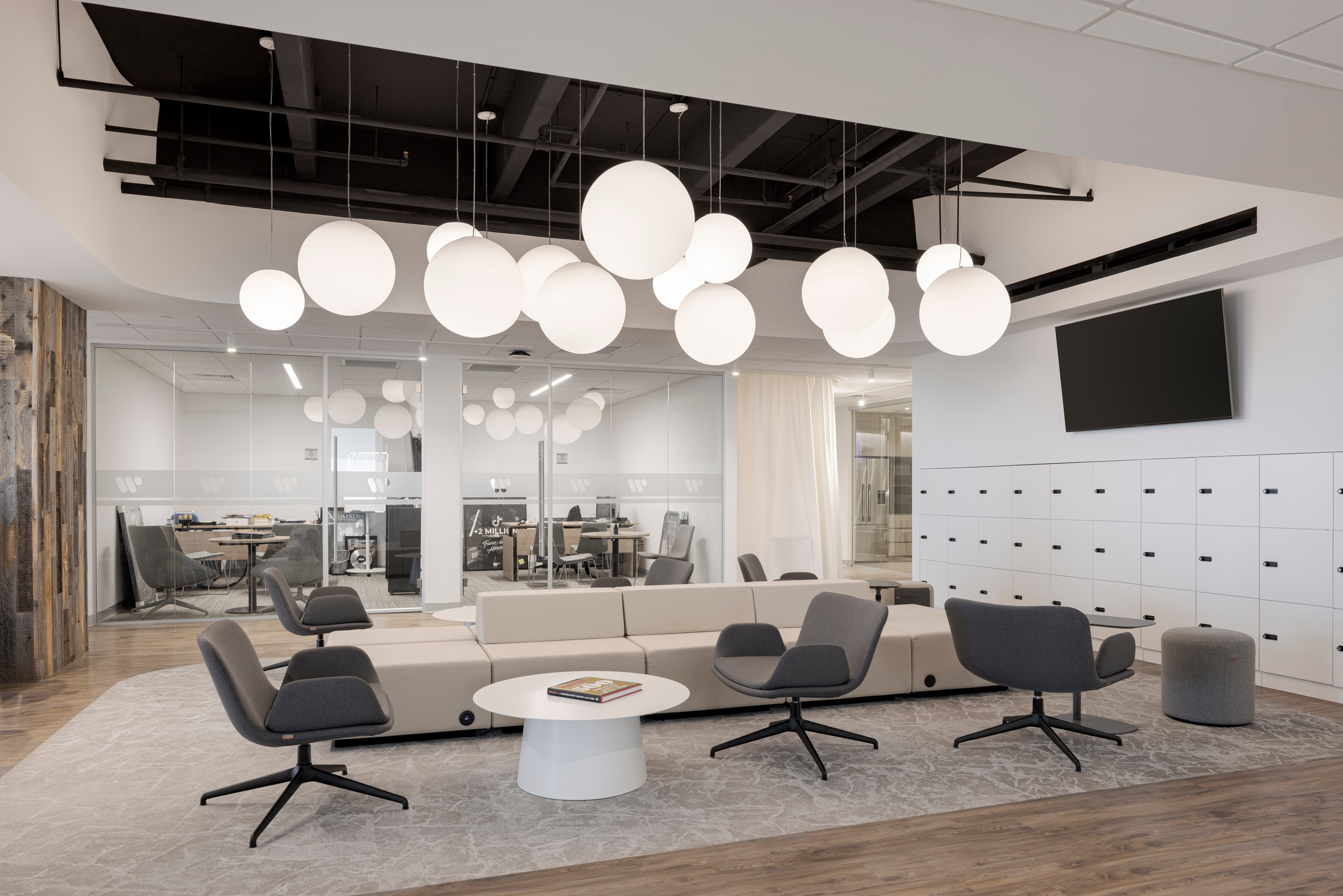 アート・デザイン・音楽 a+u 591 OFFICE Warner Music office design | Office Snapshots